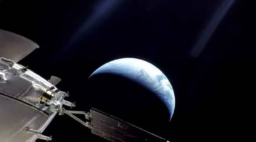 Artemis II: la NASA difundió impactantes imágenes de la Tierra desde el espacio 3